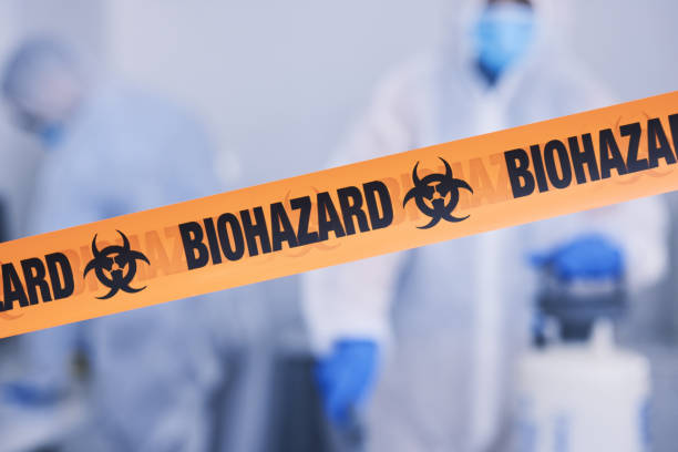 Professional Hoarding Cleanup technician working in Gowen, MI